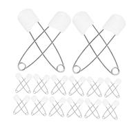 DECORNIJIA 30piezas Imperdibles Para De Imperdibles Resistentes Para Bebés Toallitas y Para Ropa Multiusos Casa y Viajes