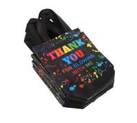 DECORNIJIA 30piezas Obsequio de Fiesta para Cumpleaños Bolsas de No Tejida con Asas para Bolsa Chuches Cumpleaños y Regalos