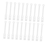 DECORNIJIA 35 piezas Bandas Elásticas para Rizadores de Cabello Accesorio Transparente para Peinados Permanentes y Tintes y Flexible para Estilizar sin Dañar para Rulos Grandes y