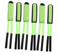 DECORNIJIA 3pares Correas Ajustables para De Bicicleta Antideslizantes Calapiés De Nailon para Bicicletas Fijas Ciclismo Exteriores