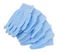 DECORNIJIA 3pares Guantes Exfoliantes De Ducha Para Cuerpo De Manopla De Doble Cara Para Exfoliación Profunda Eliminación De Piel Muerta Guantes Reutilizables Para Spa y Baño Unisex