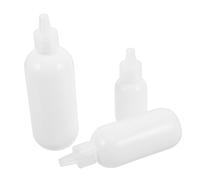 DECORNIJIA 3piezas Botella Exprimible Para Cosméticos Contenedor De Líquidos Para Viaje Botella De Plástico Para Loción y Champú