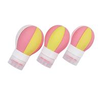DECORNIJIA 3piezas Botellas De Viaje Reutilizables De Silicona Forma De Globo De Aire Caliente Para Lociones y Jabones Líquidos Prueba De Fugas y Portátiles