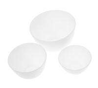 DECORNIJIA 3piezas Cuencos De Para Faciales Unidades De Silicona Duraderos Faciles De Limpiar y Almacenar