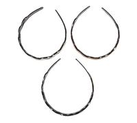 DECORNIJIA 3piezas Diademas De Gemas De Imitación Accesorios De Cristal Para Mujer Fiestas y Celebraciones