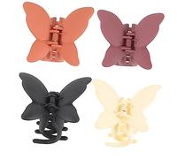 DECORNIJIA 4 Piezas Pinzas para Antideslizante Accesorios de Moda para Mujeres y Niñas Colores