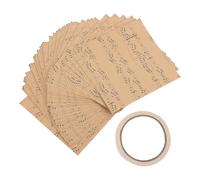 DECORNIJIA 50 Piezas Conos de Papel Kraft para Confeti y Dulces Unidades de Cucuruchos de Papel para Bodas Flores y Eventos Conos Cónicos para Comida Decoración Vintage para Bodas y Fiestas