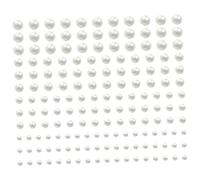 DECORNIJIA 6 Hojas Pérolas de Maquillaje para Joyas Faciales Autoadhesivas Accesorios para Fiestas Decoración Diy Pack