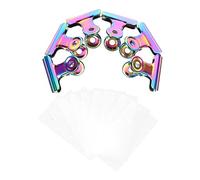 DECORNIJIA 6 Piezas Clip de Extensión Papeles para Herramienta de Manicura para Principiantes para Salones y Personal