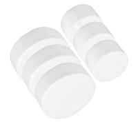 DECORNIJIA 6 piezas Moldes Redondos para Pasteles Espuma Molde DIY para Decoración de Tartas Práctica y Medianos para Manualidades Infantiles