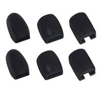 DECORNIJIA 6 piezas Protectores de Teclas Laterales para Saxofón de Silicona Almohadillas Elevadoras de Repuesto para Accesorios de Instrumentos de Viento Pequeño y Compatible Modelos