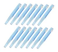 DECORNIJIA 60 Piezas Cepillo Interdental Pushpull Unidades Cabeza Suave para Limpieza entre Dientes Herramienta Portátil para y Cuidado Oral Diario Azul