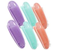 DECORNIJIA 6piezas Pinzas Para Rizos De Cabello Sin Rastro Pinzas Voluminizadoras Raíz Del Cabello Rizos Grandes Flequillo