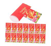 DECORNIJIA 72 Sobres Rojos Vietnamitas para El Año Nuevo: sobre Rojo del Año del Caballo 2026 - Bolsas De Dinero De La Suerte - Hong Bao del Festival De - Contenedor De Monedas