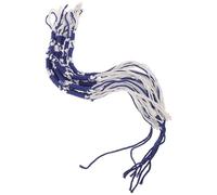 DECORNIJIA 8 Borlas de Tzitzit Unisex Azul y para Chal de Oración Judío Cordones Tradicionales Ashkenazíes para Flecos de Prendas Hebreas Accesorios Religiosos para Sinagoga y Bar