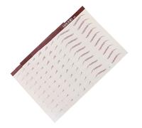 DECORNIJIA 8 Láminas De Parches Biónicos para Cejas Adhesivos para Forma A Las Cejas