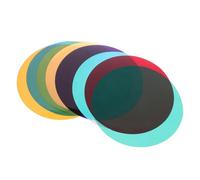 DECORNIJIA 8 Piezas De Película De Color De Luz Ambiental Película De Color para Luces Filtros De Iluminación Fotográfica Decoración del Hogar Geles De Iluminación Superposiciones De
