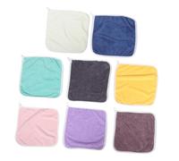 DECORNIJIA 8 piezas Paños de Lavado para Bebés de Franela Suave Toallas Absorbentes para Cara y Baño para Recién Nacidos y Pequeños Fácil Limpieza y Secado Rápido