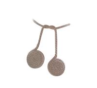 DECORNIJIA Abrazaderas Magnéticas para Cortinas sin Taladro Cuerda de Algodón Resistente Sujetadores Decorativos para Ventanas y Puertas Soporte Manual Fácil de Usar para Hogar y Oficina