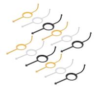 DECORNIJIA Accesorios de Entrenamiento para Billar 12 Piezas en Plástico Resistente, Ideales para Practicar Tiros de Precisión y Confianza en Mesas de Billar