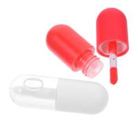 DECORNIJIA Aceite Voluminizador Cuidado Labios 2 Unidades Menta Fresa Nutritivo y Hidratante Brillo Labial Reparador para Suavizar Arrugas y Labios Secos Uso Facial