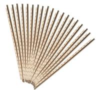 DECORNIJIA Alambre para Trastes de Guitarra Clásica y Eléctrica 19 Piezas de Cobre 20 MM Piezas de Actualización Duraderas para Reparación y Mantenimiento de Guitarras Accesorio