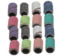 DECORNIJIA Bandas De Lijado Para Máquina De Uñas 100 Piezas Mezcla De Colores Tamaño Estándar Lijadoras Para Manicura y Pedicura Kit Profesional Para Principiantes y Salones