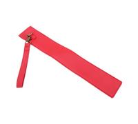DECORNIJIA Bolsa Porta Baquetas de Pu Rojo para Bateristas, Estuche Colgante Apertura Rápida y Protección Total, Diseñado para Dos Drumsticks en Prácticas Interiores y Conciertos