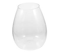 DECORNIJIA Botella Ecológica de Vidrio Transparente para Micro Paisaje Jarrón Hidropónico con Diseño Duradero para Decoración de Interior y Exterior para Plantas y