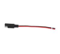 DECORNIJIA Cable de Extensión Sae para Panel Solar Conector Hembra Rápido para Motocicleta y Automoción Alargador Seguro y Flexible para Conexión de Compatible con Batería y Profesional o