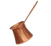 DECORNIJIA Cafetera Retro con Jarra Resistente al Desgaste Tetera Creativa Turca para Café y Té Mango Ergonómico para Uso Estufa Eléctrica y Hogar