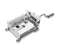 DECORNIJIA Caja de Música con Manivela Mecanismo de Notas Movimiento Musical para Manualidades de Repuesto Hecha Mano CREA Tu Propia Melodía con Engranaje de Proyecto de Bricolaje