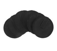 DECORNIJIA Cebo de Pesca Reutilizables 6 Piezas, Cubiertas Protectoras Negras para Señuelos y Anzuelos de 15 Cm, Funda Envolvente Antienredos para Almacenamiento y Transporte en