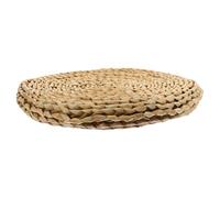 DECORNIJIA Cojín Redondo de Suelo Japonés Mano Asiento de Yute Natural para Yoga y Comedor Alfombrilla sin Relleno Cómodo y Práctico para Decoración y