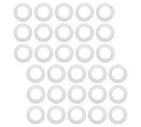 DECORNIJIA Collares Protectores de Papel Revestimiento para Ollas de Cera 50 para Calentadores de Cera Redondos en Casas Personales y Salones de Belleza