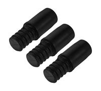DECORNIJIA Conector Roscado Plástico para Mango de Escoba 22 Mm, Adaptador de Poste Extensible 3 Piezas, Repuesto Compatible para Fregona, Accesorio de Limpieza Doméstica y Profesional