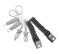 DECORNIJIA Conjunto de Pedal de Pedal de Batería de Bombo Metálico para Jazz Drum con Tornillos de Expansión para Uso Escenario