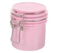 DECORNIJIA Contenedor 200ml o para en Pestañas a Pegamento Hermético de Prueba Rosa Protección contra Humedad y Diseño de Fugas para Uso Casa Salón