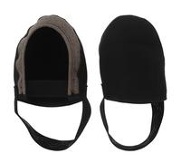 DECORNIJIA Cubrezapatillas Térmicos para Ciclismo Invierno Medias Cubre Dedos Cortas Térmicas con Aislamiento Resistentes al Viento y Desgaste Talla S Hombre y Mujer