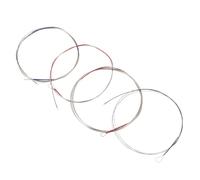 DECORNIJIA Cuerdas de Pipa Kit 4 Piezas de Acero Resistente para Reemplazo Accesorios para Instrumento Musical de Pipa Juego de Cuerdas para Práctica y Ejecución