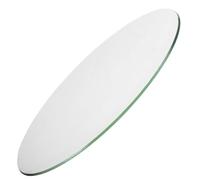 DECORNIJIA Cúpula de Vidrio Convexo para Reloj de Mesa Cubierta Protectora Transparente de Repuesto Resistente y Claro para Reloj Colgante y Sobremesa