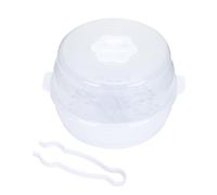 DECORNIJIA De Biberones Para Microondas Caja Blanca Para Esterilizar Biberones Contenedor De Vapor Para El Hogar