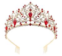 DECORNIJIA de Novia con Cristales Brillantes Diadema para Boda y Fiesta Tocado Ligero para Mujeres y Niñas Cumpleaños Prom y Eventos Especiales
