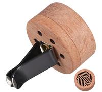 DECORNIJIA Difusor de Aceites Esenciales de Madera para Coche Decoración para Auto Diseño de Líneas Degradadas Compacto y Fácil de Instalar Salida de Aire 1 Unidad para Aromaterapia
