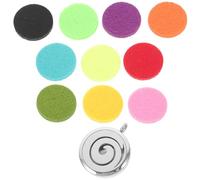 DECORNIJIA Difusor de Aroma Colgante de Acero Inoxidable Hueco, Collar Colgante de Aroma Ligero y Creativo, Accesorio para Aromaterapia Portátil, Adecuado para Bienestar y Relajación Diaria