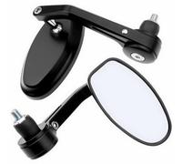 DECORNIJIA Espejos Retrovisores Laterales para Motocicleta Manillar Aluminio Resistente Instalación Sencilla y Segura para Motos Eléctricas y Scooters