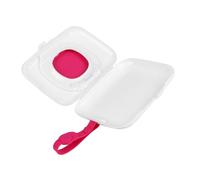 DECORNIJIA Estuche Portátil Caja de Plástico para Toallitas Húmedas de Ñiño Limpia y Práctica Adecuado para Colgar en Cochecito o Guardar en Bolsa