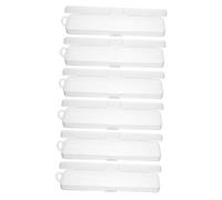 DECORNIJIA Estuche Portátil en Material PP de 6 Piezas Mantiene Limpio y Previene Deformación del Cabello del Cepillo para Cepillos de Dientes de Viaje Adecuado para Camping