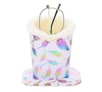 DECORNIJIA Expositor para Gafas de Sol Vista en Cuero y Felpa, Soporte Resistente para Escritorio, Compatible Múltiples Tipos de Gafas, para Sala de Estar y Tiendas