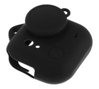 DECORNIJIA Funda de Silicona para Cámara Deportiva con Cubierta Extraíble para Lente Protector Antirrayaduras y Resistente al Agua Compatible con Insta360 Diseño Ligero y Antideslizante para